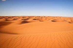 ai generato deserto paesaggio sfondo foto