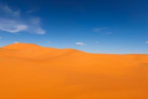 ai generato deserto paesaggio sfondo foto