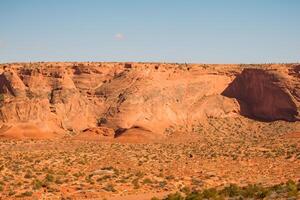 ai generato deserto paesaggio sfondo foto