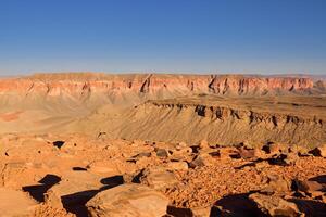 ai generato deserto paesaggio sfondo foto