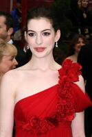 anne hathaway 80 ° accademia premi oscar kodak Teatro los angeles, circa febbraio 24, 2008 foto