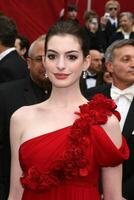 anne hathaway 80 ° accademia premi oscar kodak Teatro los angeles, circa febbraio 24, 2008 foto