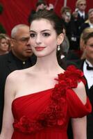 anne hathaway 80 ° accademia premi oscar kodak Teatro los angeles, circa febbraio 24, 2008 foto