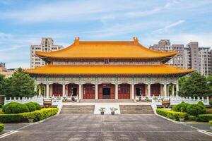 principale sala di dei martiri santuario nel taichung, Taiwan foto