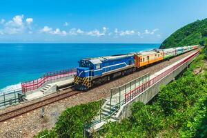 scenario della stazione di duoliang a taitung, taiwan foto