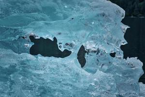 primo piano iceberg, braccio endicott, alaska foto