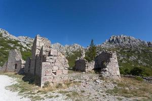 formazione rocciosa calcarea tulove grede foto