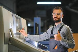 stampa Casa, sperimentato tecnico lavori su uv stampante. produzione opera foto