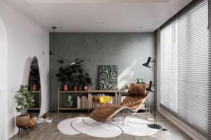 casa interno design contemporaneo vivente camera comfort decorazione un' bianca e pulito camera nel delizioso Casa foto