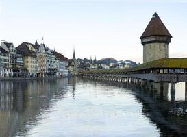 Visualizza di il vecchio cittadina luzern foto