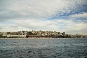 galata beyoglu quartiere Visualizza a partire dal Istanbul bosphorus crociera foto