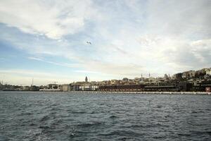 galata Torre Visualizza a partire dal Istanbul bosphorus crociera foto