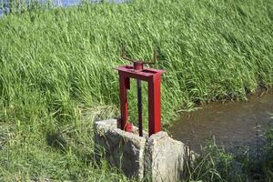 il canale serratura cancello foto