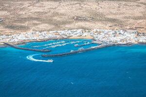 mirador del rio nel lanzarote, canarino isole, Spagna foto