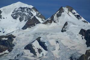 altch il il più lungo ghiacciaio nel Alpi foto