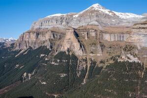 monte perdido nel ordesa nazionale parco, Huesca. Spagna. foto