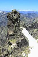 neve gredo montagne nel avila Spagna foto