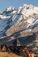 pirenei montagne frontera del portalet, huesca, aragona, Spagna foto