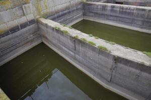 buffer carri armati a il corso d'acqua apertura gateway foto