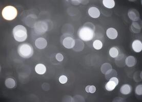 Natale argento lusso luccichio sfondo. foto