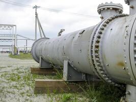 nuovo calore scambiatori pronto per installazione. foto