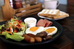 tradizionale di inglese prima colazione foto