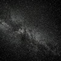 stellato notte cielo. il latteo modo, nostro il galassia foto