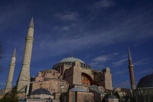 hagia Sofia moschea nel Istanbul, tacchino foto