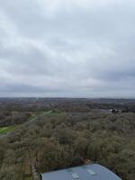 alto angolo Visualizza di corby città di Northamptonshire Inghilterra unito regno. novembre 1°, 2023 foto