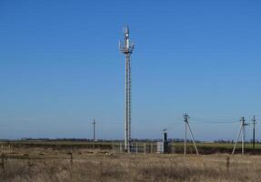 Torre per il trasmissione di cellulare segnali foto