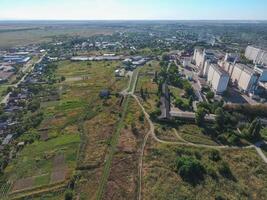 superiore Visualizza di il piccolo villaggio foto