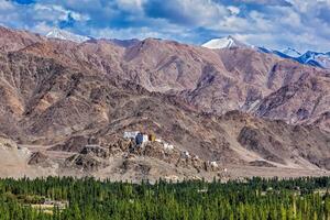 thiksey monastero. ladakh, India foto