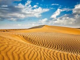 sabbia dune nel deserto foto