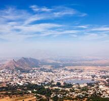 santo città pushkar. . Rajasthan, India foto