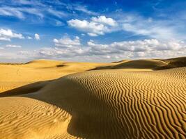 sabbia dune nel deserto foto