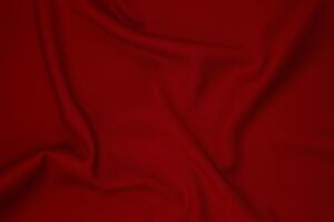 rosso tessuto struttura sfondo con copia spazio. foto