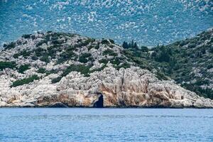 il rovine di il città di mira, kekova foto