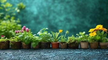 ai generato bellissimo sfondo per giardino primavera festa pubblicità foto