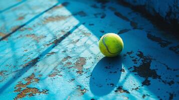 ai generato bellissimo sfondo per tennis sport club pubblicità foto