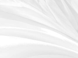 astratto bianca e grigio morbido tessuto bellezza liscio curva forma decorare moda tessile sfondo foto