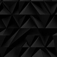 ai generato buio nero geometrico griglia sfondo moderno buio astratto struttura senza soluzione di continuità modello foto