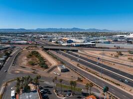 Fenice città centro orizzonte paesaggio urbano di Arizona nel Stati Uniti d'America. foto
