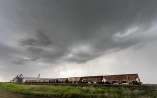 nuvole temporalesche canada foto