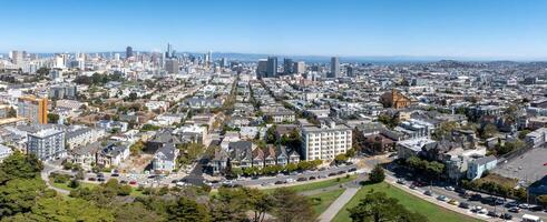 il dipinto le signore di san Francesco, California, Stati Uniti d'America. foto