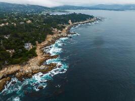 17 miglio guidare natura. bellissimo aereo Visualizza di il Pacifico oceano foto