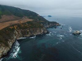 bixby ponte aereo Visualizza nel California, Stati Uniti d'America. bellissimo ponte foto