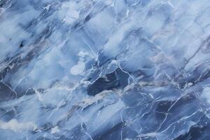 ai generato marmo sfondo. astratto blu marmo struttura foto