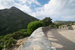 un Immagine prese a uno di il molti punti di vista in giro il montagne di marbella. foto