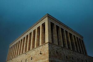 Anitkabir è il mausoleo di il fondatore di Turco repubblica, mustafa kemal ataturk. foto