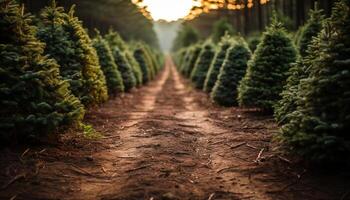 ai generato agricoltura, azienda agricola, crescita, verde colore, freschezza, erba, luce del sole generato di ai foto